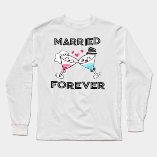 Wedding Marriage Marriage Wedding Ceremony Married Long Sleeve T-Shirt